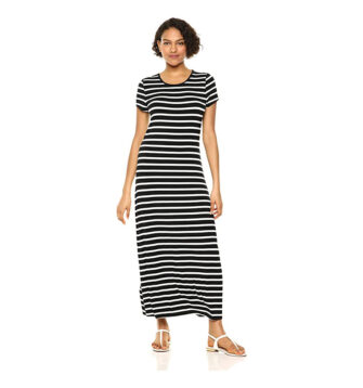 Amazon Essentials Women’s Short-Sleeve Maxi Dress