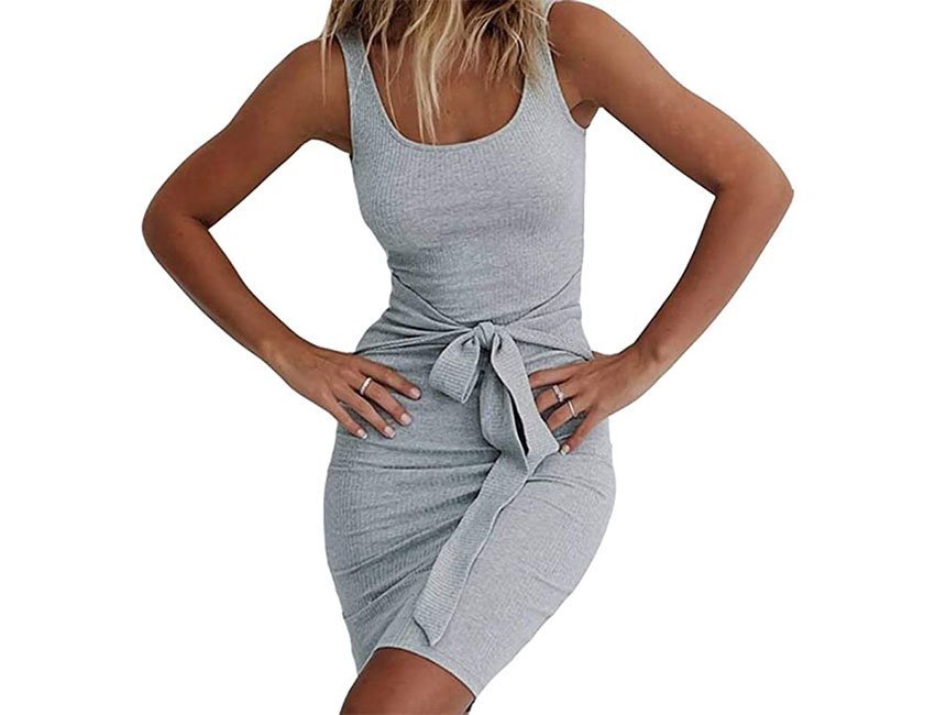 Casual Bodycon Mini Tank Dress