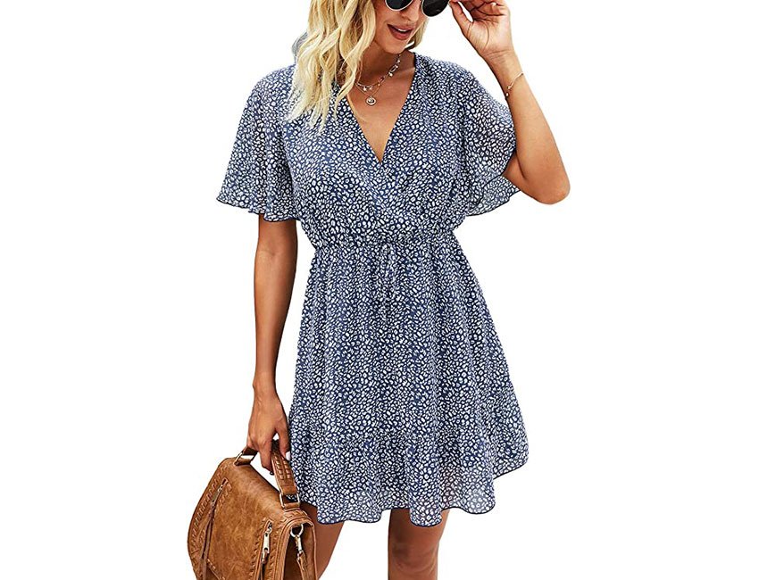 Summer Dress Short Sleeve