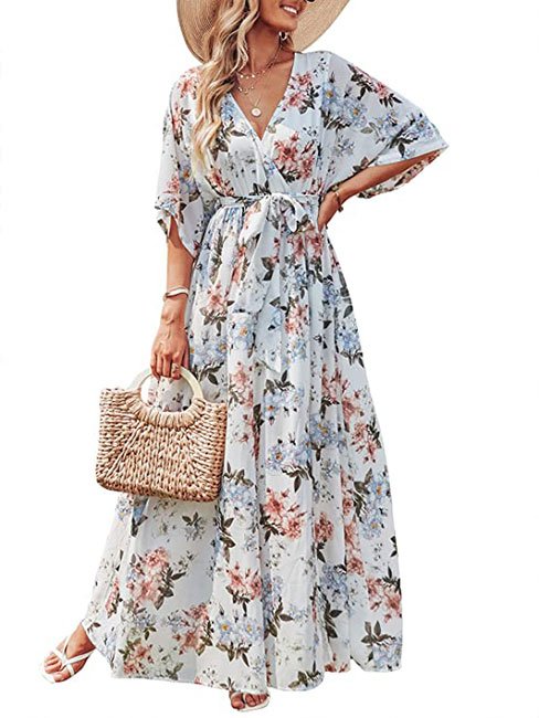 Kimono Maxi Dress