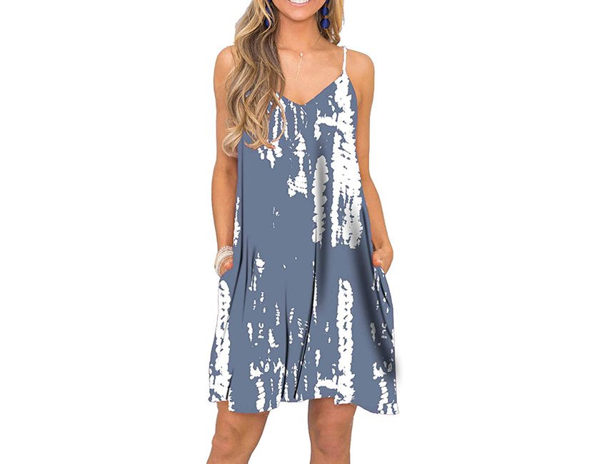 Summer Spaghetti Strap beach Cover Up Dres